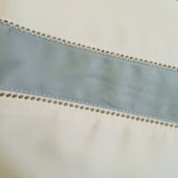 FRETTE Standard Pillow SHAM 1x Ivory Celestial 20"x32" 100% Cotton Portugal NEW - Picture 5 of 8